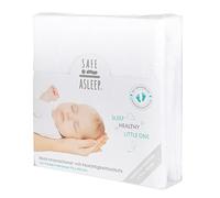 roba 204201FRWE Fitted Sheet with Moisture Protection 70 x 140 cm White