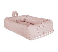 roba Baby Lounger 'roba Style', with Bunny face 'Lily', Pink, Changing pad