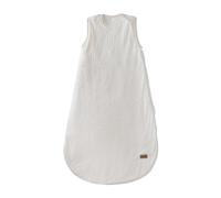 roba Baby Sleeping Bag Seashells Oyster 90 cm for Newborns - All-Season Sleeping Bag Made of Organic Cotton - Muslin GOTS & Oeko-TEX Standard 100 Certified - White