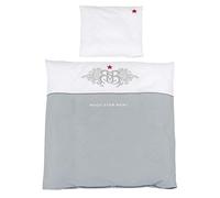 Roba Bed Linen 2 Piece Collection 100% Cotton Children's Bed Linen 100 x 135 cm, Blankets & Cushion Cover for Babies & Children