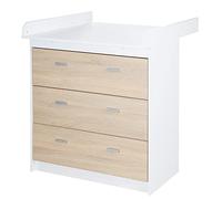roba Changing Table with removable Changing Attachment 'Gabriella', bicolor, 3 drawers, changing height 90 cm