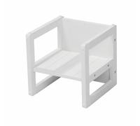 Roba Children's Stool, Wood, White, One Size