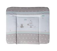 roba Indibear Soft Phthalate-Free Changing Mat - Easy to Clean - 85 x 75 cm - Polyurethane Coated - Bear Print