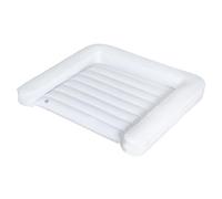 roba Inflatable Changing Mat 85 x 75 cm - Space-Saving & Easy to Clean - Waterproof Plastic Changing Pad - Ideal Changing Table for Traveling - White
