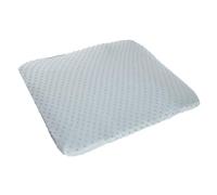 roba Lil Planet Fitted Changing Pad Cover 85 x 75 cm - Washable - Organic Cotton Jersey - Oeko-TEX® and GOTS Certified - Sky Blue/Terry Dots Design