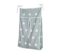Roba Little Stars Fabric Organiser, Storage & Decoration for Nappies, Toys or Baby Gear to Hang on Baby Bed or in a Baby's Bedroom