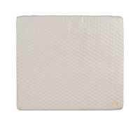 roba Luxe Changing mat 85 x 75 cm - Washable Vegan Leather Changing pad - Changing Table Cover in Greyish Quilted Design - Light Grey