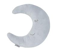 roba Neck Pillow in Moon Shape roba Style Soft Decorative Cushion for Baby and Children's Room Cuddly Cushion for Girls and Boys Light Blue Pack of 1