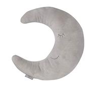 roba Neck Pillow "Roba Style" Moon Silver Grey Fluffy Travel / Children's Pillow for Girls and Boys from 0 Years Soft Decorative Cushion for Baby and Children's Room, Moon Cushion, Decorative Cushion, 205012V230