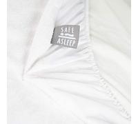 roba Safe Lasp 204202FRWE Mattress Protector with Moisture Protection for Mattresses 90 x 200 cm to 100 x 200 cm White