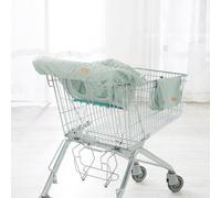 roba Shopping Cart Cover 'roba Style' in arrying Backpack - Padded Protective Cover for Babies & Toddlers - Universal Fit - Frosty Green