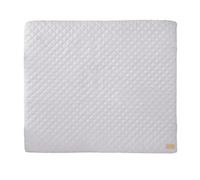 roba Soft Changing mat roba Style - 85 x 75 cm - Washable Changing Table Cover - Quilted Baby Changing pad - Silver Grey