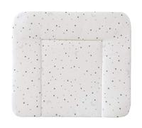 roba Soft Changing Mat 'Sternenzauber' - Soft Nappy Changing Pad - Pu-Coated Diaper Changing Cushion 85 x 75 cm (White)