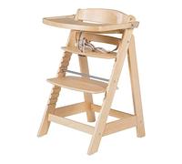 roba Stair High Chair 'Sit Up Fun', Including Removable Tray and Rail, Growing, Natural