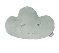 roba Style Cuddly Cushion Cloud Frosty Green Fluffy Decorative Cushion for Baby and Children's Room 205010V241 19 x 32 x 9 cm