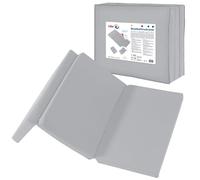 roba Travel Cot Mattress 'roba Style' 60 x 120 cm for Babies & Children - Foldable Mattress for Travel Cot and Baby Bed - Folding Mattress incl. Carry Bag - Light Grey