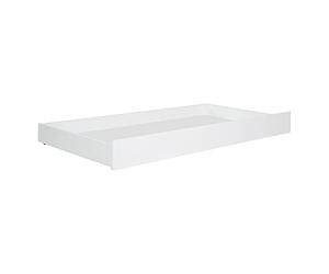 roba Universal Underbed Drawer - Fits Under Baby beds and Children's beds 70 x 140 cm - Space-Saving Solution for Storage - Mobile on Wheels - Wood White