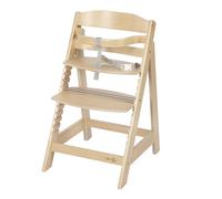 roba Wooden Adjustable Highchair Sit Up III - From 6 Months, Natural Wood, 70kg Capacity