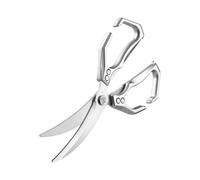 Robale Kitchen Scissors, 2-in-1 Multi-Purpose Food Scissors, Built-in Nut Cracker, Stainless Steel Blade, Ergonomic Handle Cooking Tool for Preparing Meat, Chicken, Herbs, Cooking