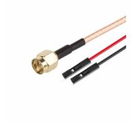 ROBAUN 1pc SMA/SMB RF Male Female to Dupont Plug Jack Connector Test Cable Adapter RG316 20cm NEW(SMAJ-DupontK,50CM)