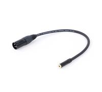ROBAUN 3.5mm (1/8) Mini Stereo To XLR Cable Female To Male Professional Audio Cable Microphone Speaker Sound Consoles Amplifier(Svart,0.5m)