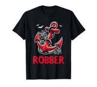 Robber Halloween Anchor Costume Cruise Ship Boat Lover T-Shirt