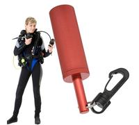 Robber Stick - Signal Bell Instrument | Underwater Alert Device | Underwater Shaker, Noise Maker | Aluminum Alloy Dive Rattle Stick with Clip for Communication