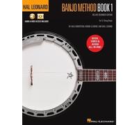 Hal Leonard – Banjo Method Book 1 – Deluxe Beginner Edition for 5-String Banjo w/ Audio & Video