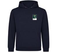 Robbie Fowler Liverpool Green Icon Frame Men's Hoodie - Navy / M