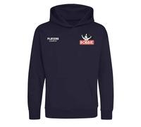 Robbie Fowler Logo Kids Hoodie - Navy / 7-8 years