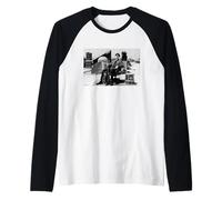 Robbie Robertson Bob Dylan & The Band Guitarist AJ Barratt Raglan Baseball Tee