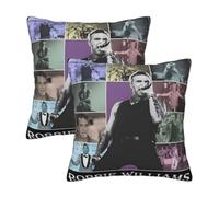 Robbie Singer Williams Pillowcase With Print, Soft All-Season Throw Pillow Cover For Home Decor And Fans Gift.