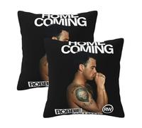 Robbie Singer Williams Pillowcase With Print, Soft All-Season Throw Pillow Cover For Home Decor And Fans Gift.