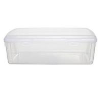 Robby's 3 Litre All Store Multi Purpose Storage Rectangle Box with Clips