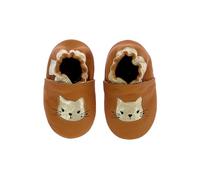 Robeez Boy's Girl's Graphic Lady Slipper, Camel, 4.5/5.5 UK Child
