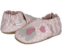Robeez Little Peanut Crib Shoe (Infant/Toddler),Pastel Pink,18-24 Months M US