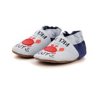 Robeez Nice to Sea Slipper, Blue, 3 UK Child