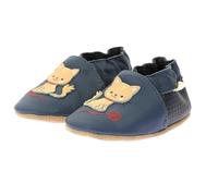 Robeez Unisex Child Kitten Day Slippers, Blue, 4.5/5 UK Child