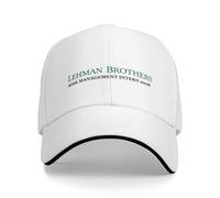 ROBEIUO Men's Cap Lehman Brothers Risk Management Intern A Baseball Cap Hat