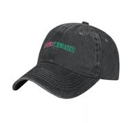 ROBEIUO Retro Distressed Baseball Cap Girls Aloud - Sound of The Underground - Nadine Cole - Nicola Roberts Sarah Harding Cheryl Cole Tweedy Kimberley Wals Cowboy Hat Black