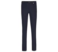 ROBELL Style Marie - Short Size - Women's High Waist Fabric Trousers - Women's Trousers Power Stretch - Bengaline Fabric Trousers with Slit at the Hem - Please Order One Size Smaller, black, 20 Short