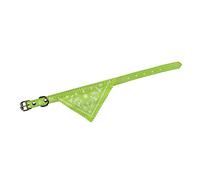 Robelli Adjustable Paisley Pattern Cat Bandana Collar (Lime Green)