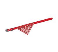 Robelli Adjustable Paisley Pattern Cat Bandana Collar (Red)