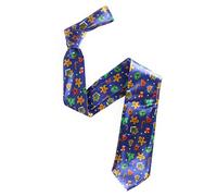 Robelli Christmas Novelty Ties - 5 Festive Designs (Santa Scene)