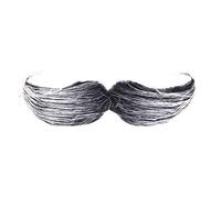 Robelli Grey & Black Detective Moustache (WORLD BOOK WEEK/DAY)