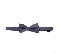 Robelli Kids/Boys Satin Clip-On Wedding Bow Tie (Steel Grey)