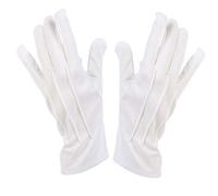 Robelli Magician/Mime/Mickey Fancy Dress Polyester Gloves (White)