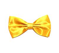 Robelli Men's Satin Bow Tie - Yellow