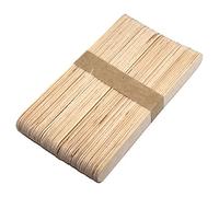 Robelli Natural Jumbo Sized Wooden Sticks (Pack of 50)