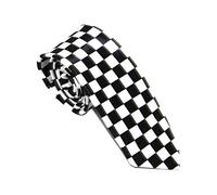 Robelli Novelty Black/White Check Slim 2 Inch Tie